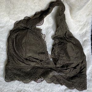 Laced Padded Bralette (Size Medium)